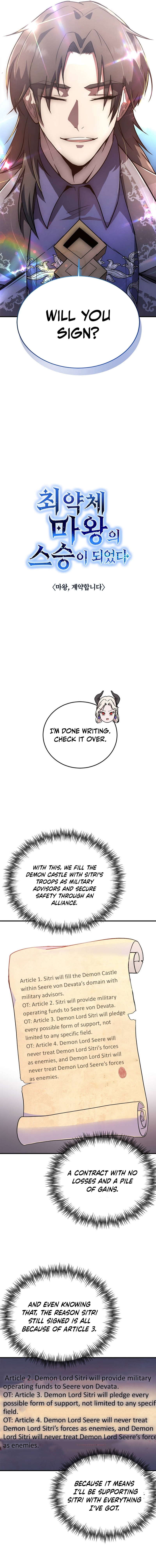 Becoming the Mentor of the Weakest Demon King Chapter 3 5