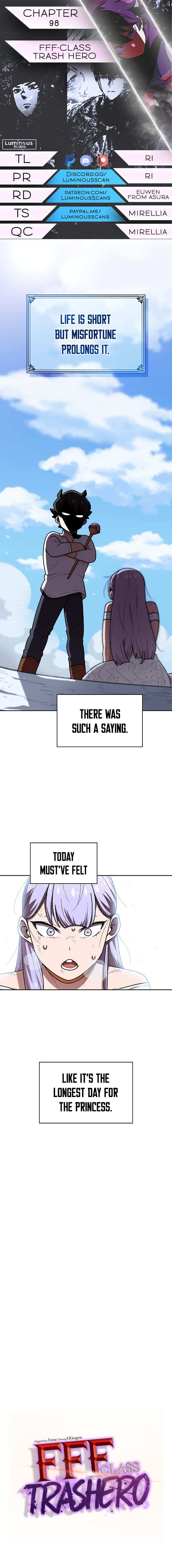 FFF-Class Trash Hero Chapter 98 1