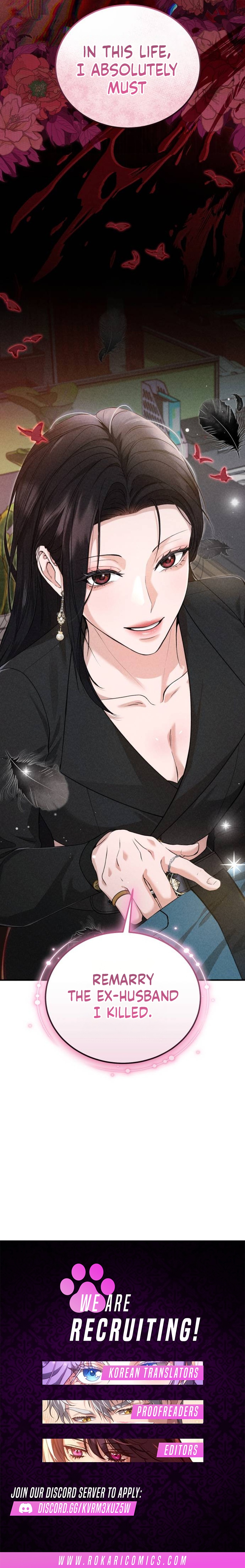 I Will Remarry the Ex-Husband I Killed Chapter 1 17