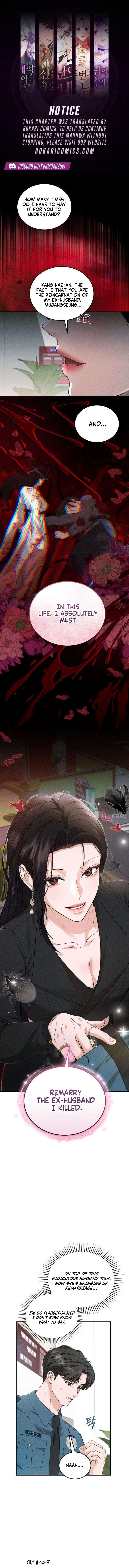 I Will Remarry the Ex-Husband I Killed Chapter 2 1