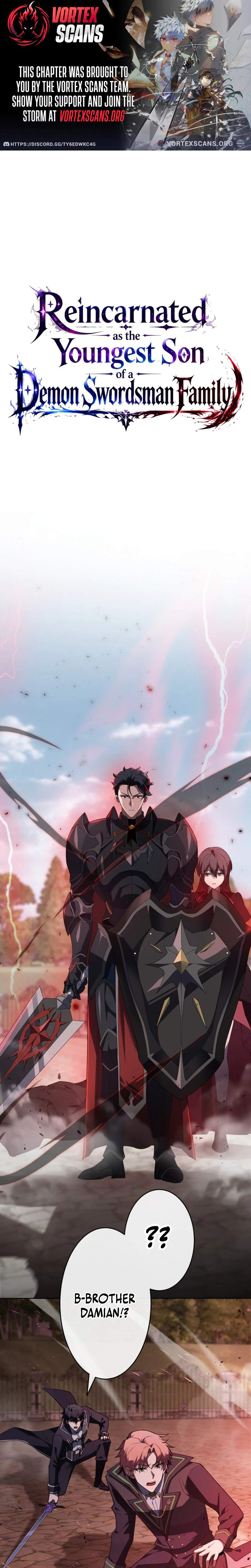 Reincarnated as the Youngest Son of a Demon Swordsman Family Chapter 13 1