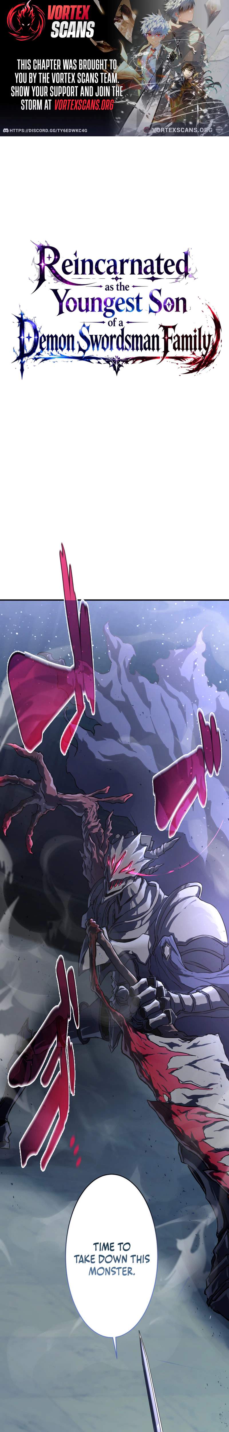 Reincarnated as the Youngest Son of a Demon Swordsman Family Chapter 9 1