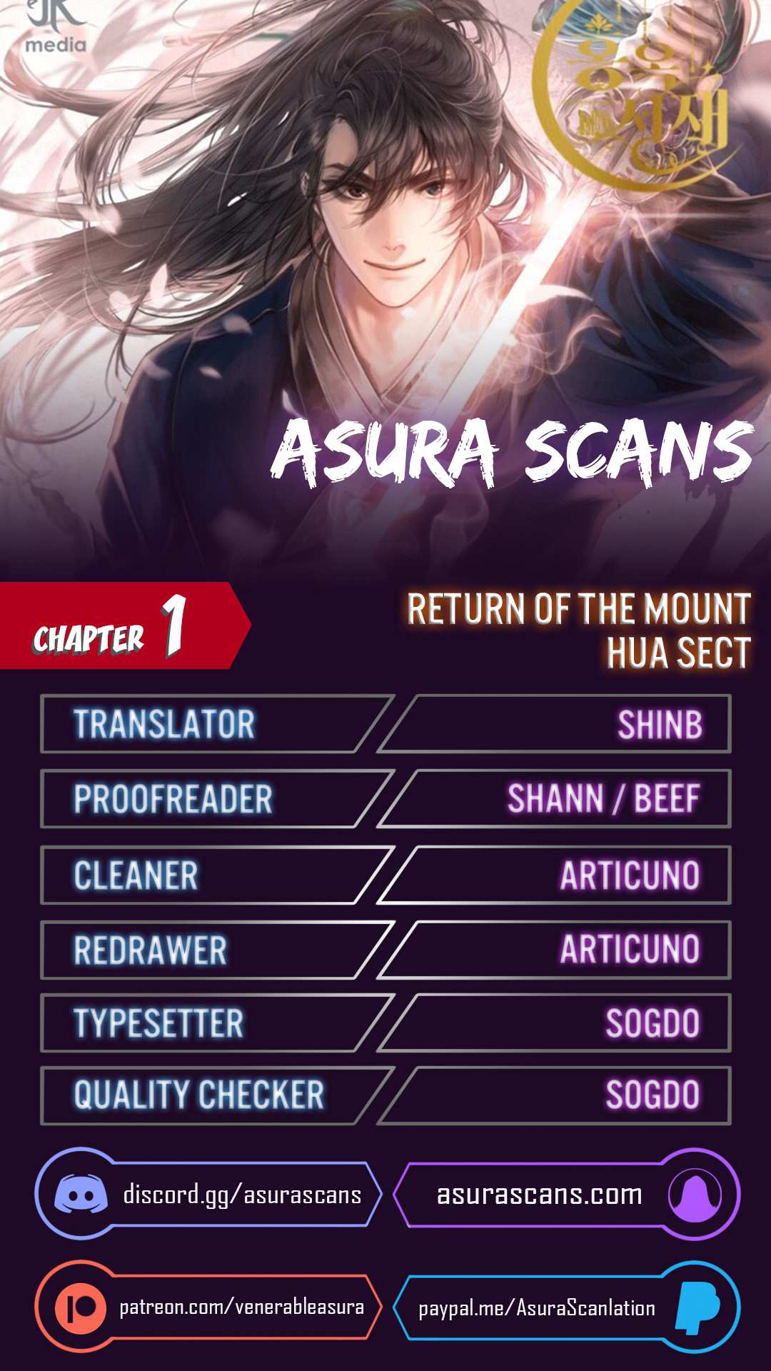 Return of the Mount Hua Sect Chapter 1 1