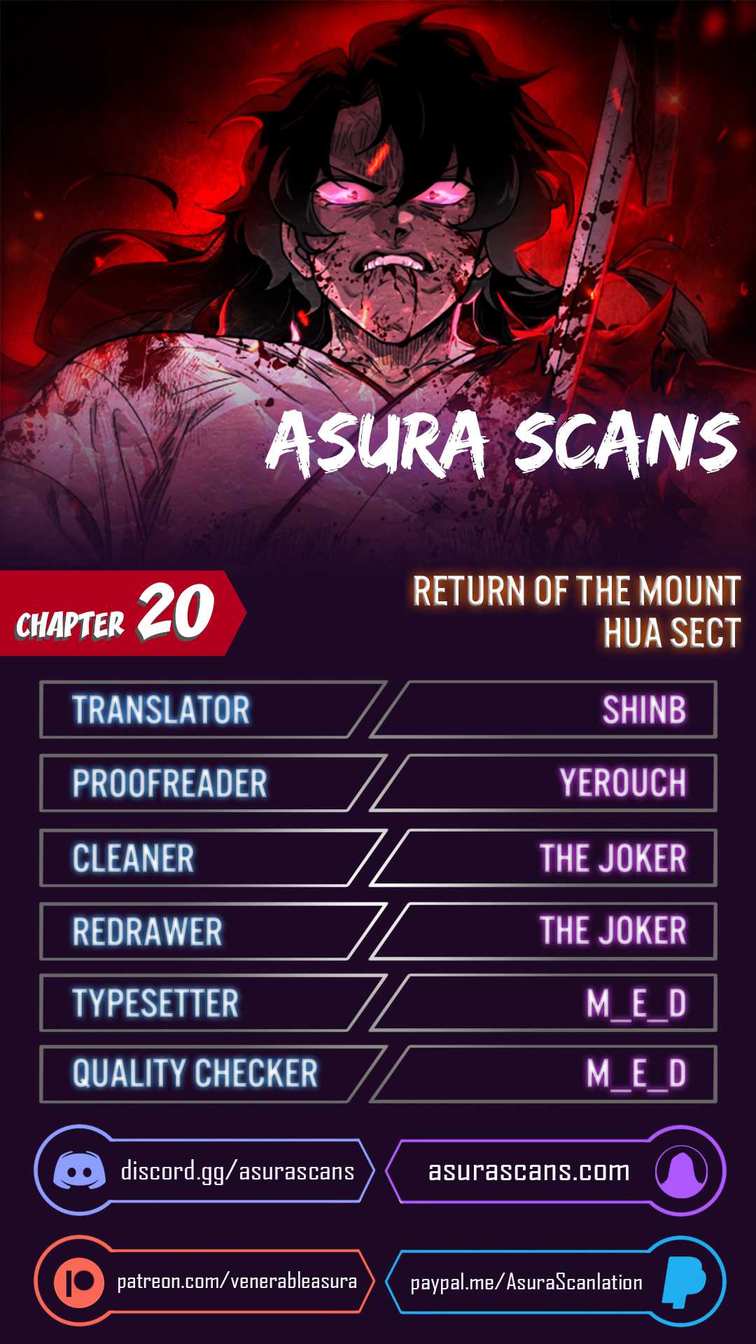 Return of the Mount Hua Sect Chapter 20 1