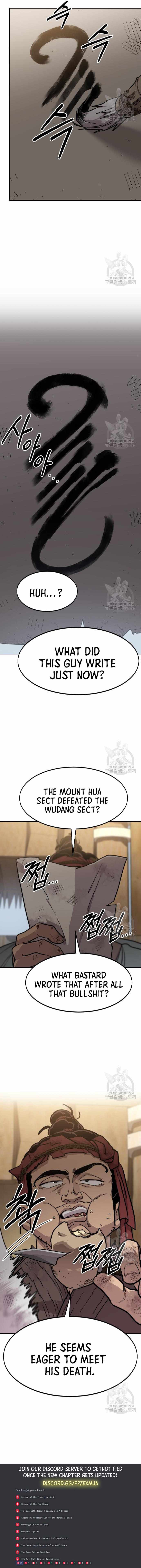 Return of the Mount Hua Sect Chapter 86 8