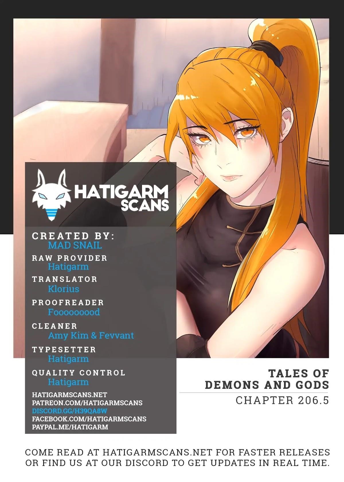 Tales of Demons and Gods Chapter 206.5 1