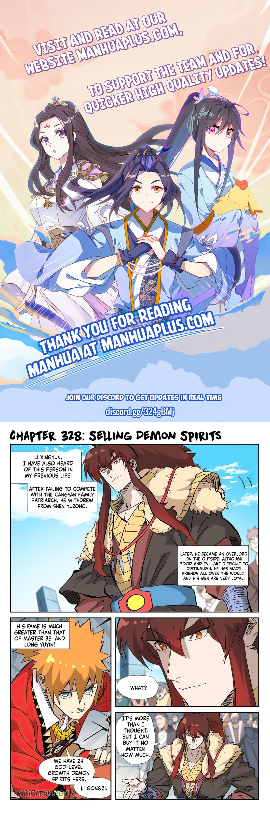 Tales of Demons and Gods Chapter 328 1