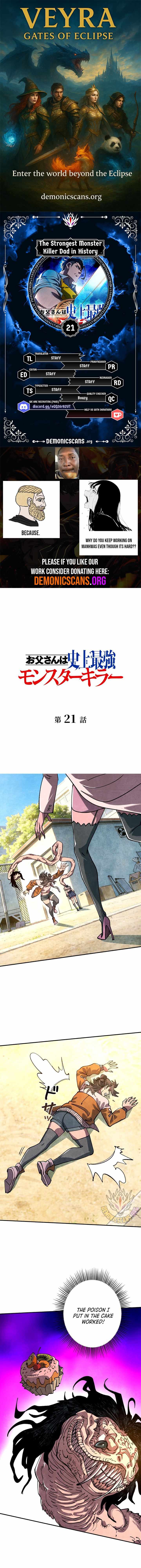 The Strongest Monster Killer Dad in History Chapter 21 1