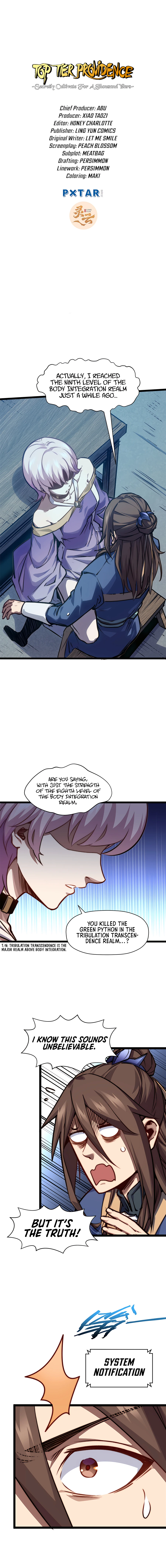 Top Tier Providence: Secretly Cultivate for a Thousand Years Chapter 116 2
