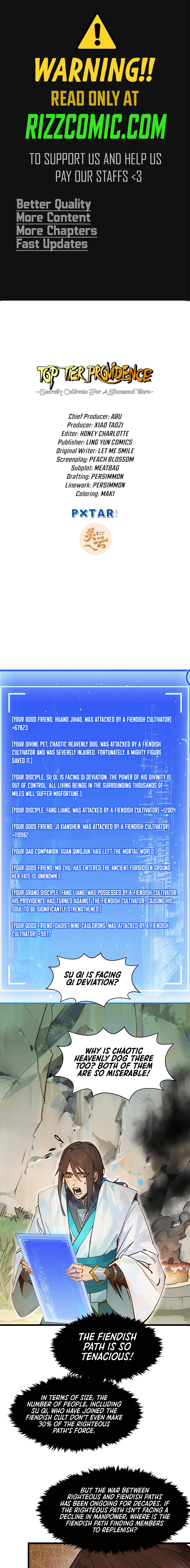 Top Tier Providence: Secretly Cultivate for a Thousand Years Chapter 141 1