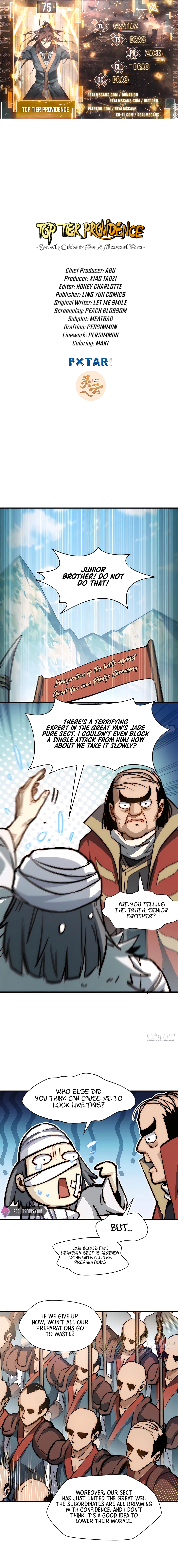 Top Tier Providence: Secretly Cultivate for a Thousand Years Chapter 75 1