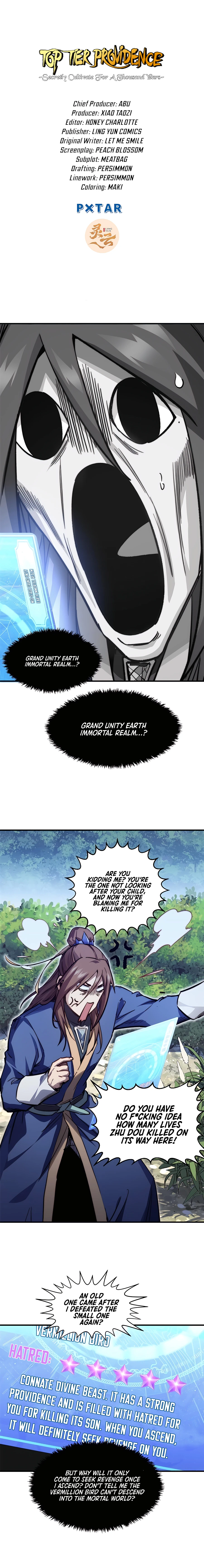 Top Tier Providence: Secretly Cultivate for a Thousand Years Chapter 85 2